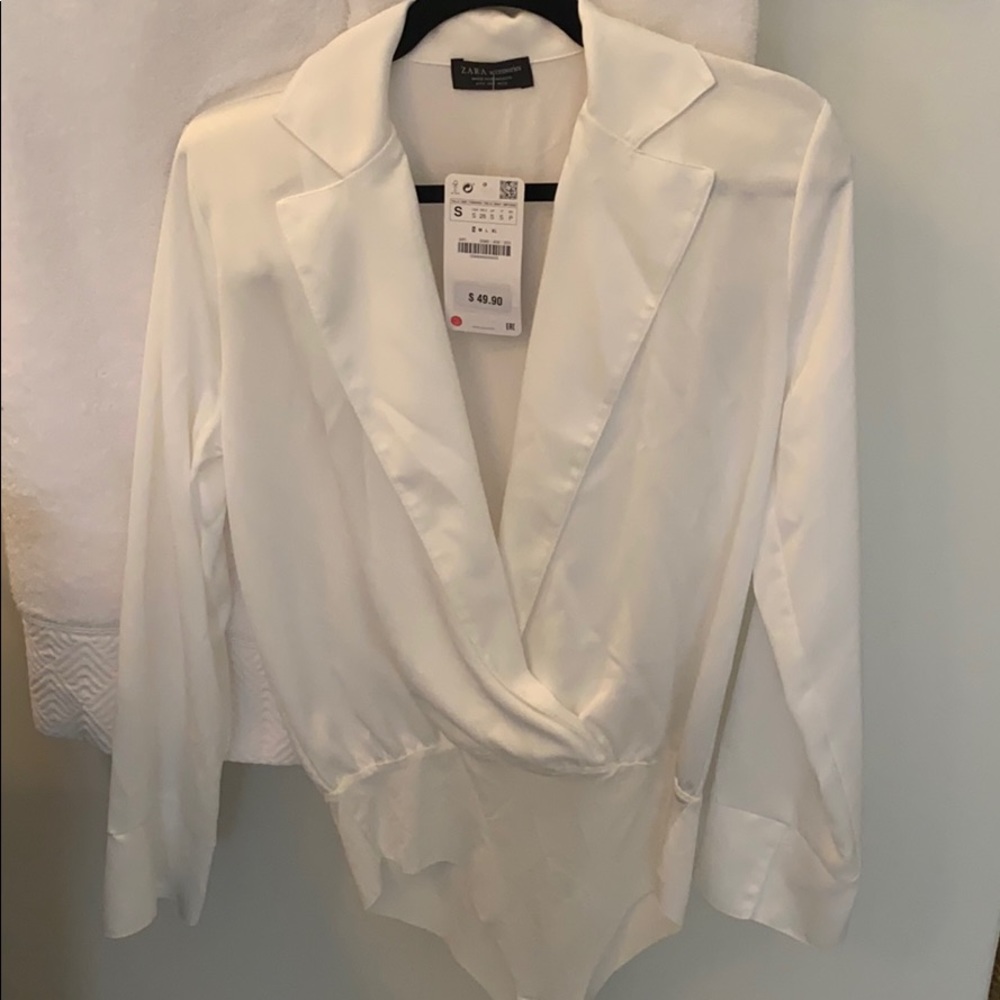 NWT zara body suit blouse